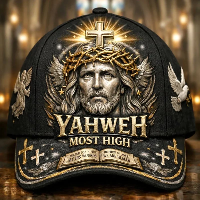 🔥LAST DAY SALE 50% OFF-✝️YAHWEH The True Light Faith Printed Hat