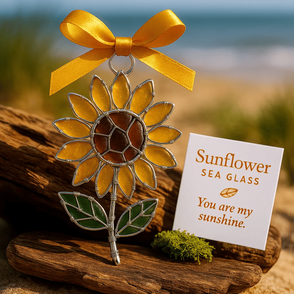 🌻Sunflower Ornament (Acrylic Flat Printing)