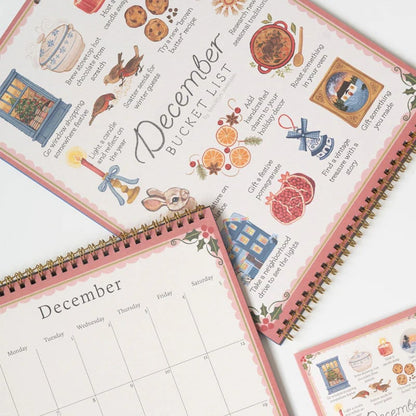 📅✨2026 Bucket List Calendar 🍂🌸