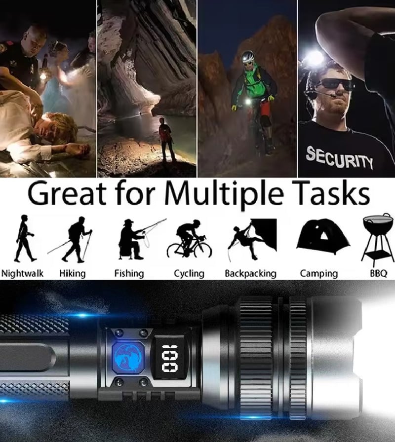 2025 The Ultimate Survival Flashlight