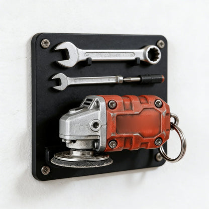 🔥𝑳𝑨𝑺𝑻 𝑫𝑨𝒀 𝟒𝟗% 𝑶𝑭𝑭 - 🛠️ 2-in-1 Mini Grinder Keychain | Portable Makita-Inspired Tool & Key Ring