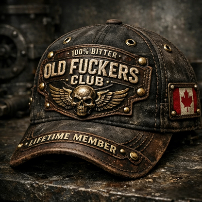 🎄Early Christmas 50% OFF❤️Old Fuckers Club-Vintage Baseball Cap🎁