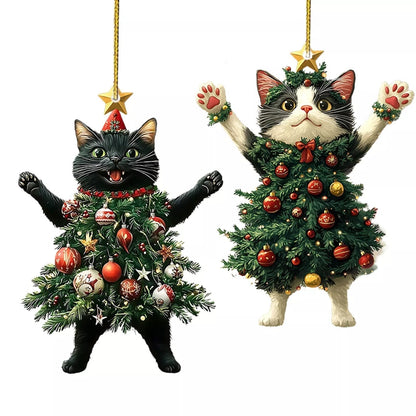 🐱Fun Black and White Cat Decoration