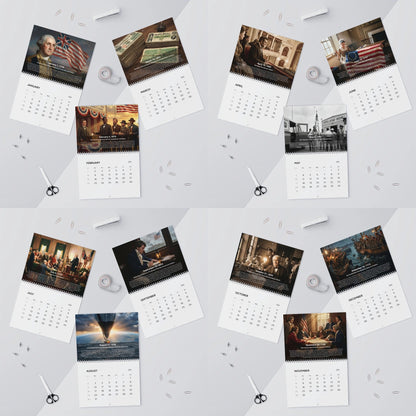 🔥Limited Edition, Only 100 Sets Left! -America's 250th Anniversary 2026 Calendar