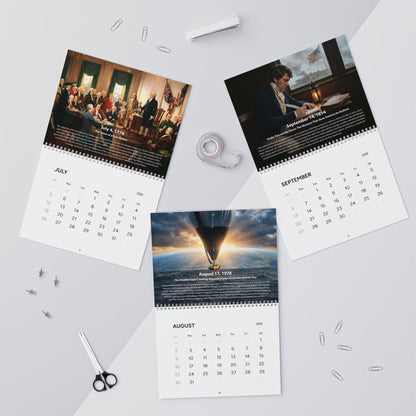 🔥Limited Edition, Only 100 Sets Left! -America's 250th Anniversary 2026 Calendar