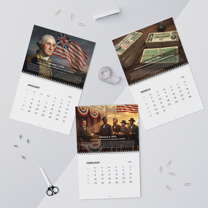 🔥Limited Edition, Only 100 Sets Left! -America's 250th Anniversary 2026 Calendar