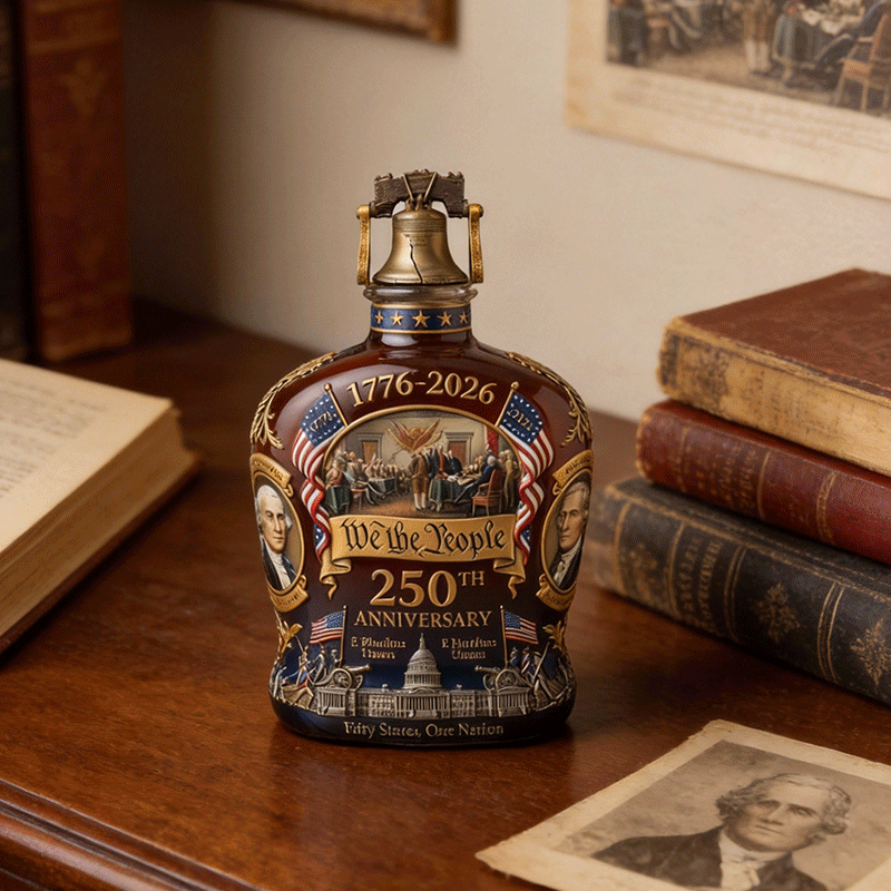 🚨 Last Day! 60% OFF — U.S. 250th Anniversary Whiskey Bottle 🥃🇺🇸