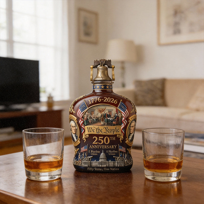 🚨 Last Day! 60% OFF — U.S. 250th Anniversary Whiskey Bottle 🥃🇺🇸