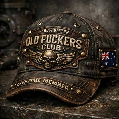 🎄Early Christmas 50% OFF❤️Old Fuckers Club-Vintage Baseball Cap🎁