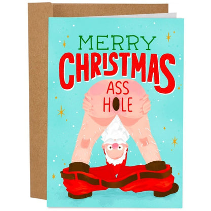 🎄🎅Greetings Funny Inappropriate Christmas Card 9-Piece Set