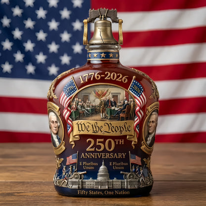 🚨 Last Day! 60% OFF — U.S. 250th Anniversary Whiskey Bottle 🥃🇺🇸