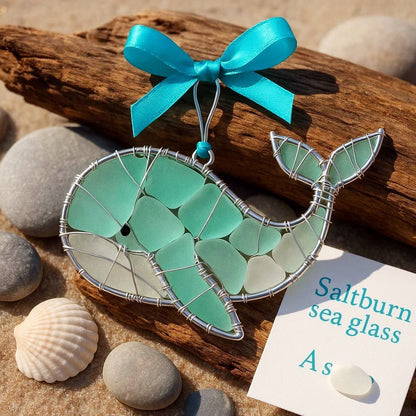 🔥Last Day 49% OFF🌊 Handmade Sea Glass Ocean Ornament