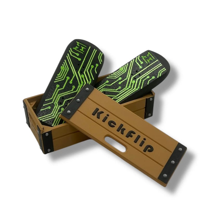 🛹Magnetic Skateboard - EDC Flipping Techniques