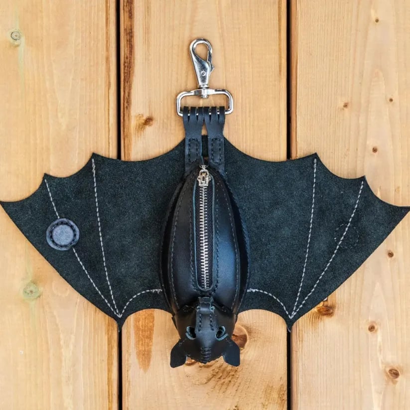 🦇Leather Bat Coin Purse