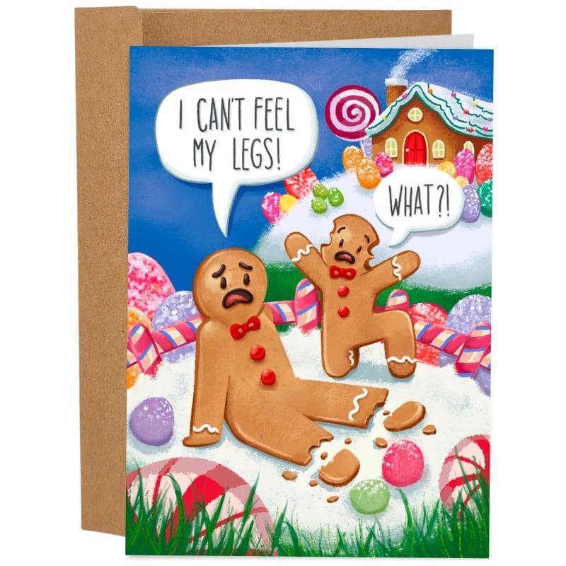 🎄🎅Greetings Funny Inappropriate Christmas Card 9-Piece Set