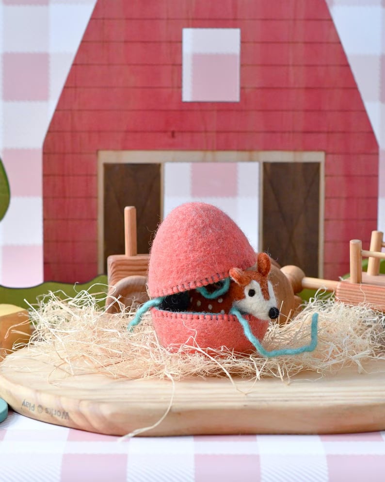 🐣2026 New Easter Arrivals - Surprise Easter Egg From Wool Felt