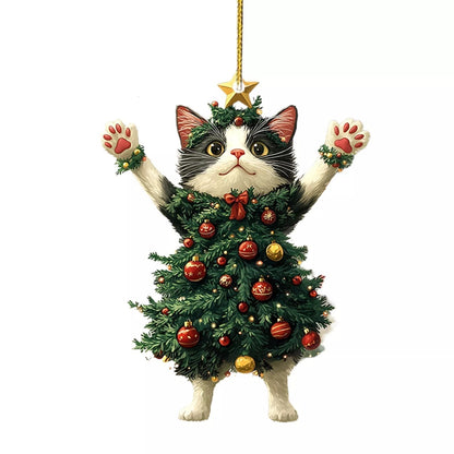 🐱Fun Black and White Cat Decoration