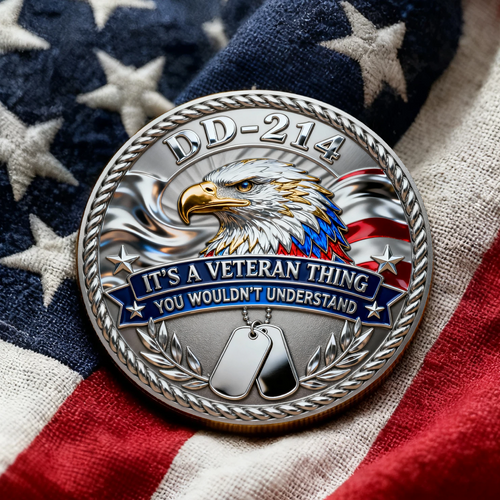 ⚡ Black Friday 24H Flash Sale - 🦅 “DD-214: Brotherhood of Honor” Veteran Commemorative Coin 🇺🇸