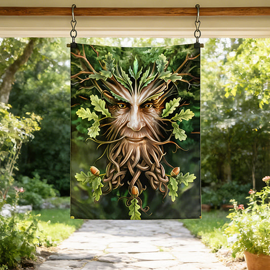 🌿The Green Man Forest Spirit Banner