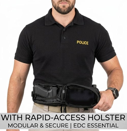 🔥Last Day 50% OFF - Multifunctional Concealed Carry Hip Bag with Rapid-Access Holster