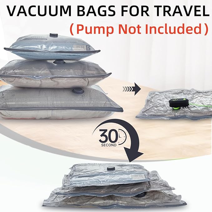 📢Last Day 49% OFF🔥[2025 Upgraded]  X7 Cordless Travel Vacuum Bag Set