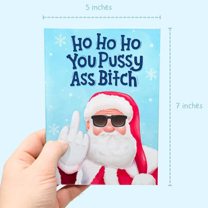 🎄🎅Greetings Funny Inappropriate Christmas Card 9-Piece Set
