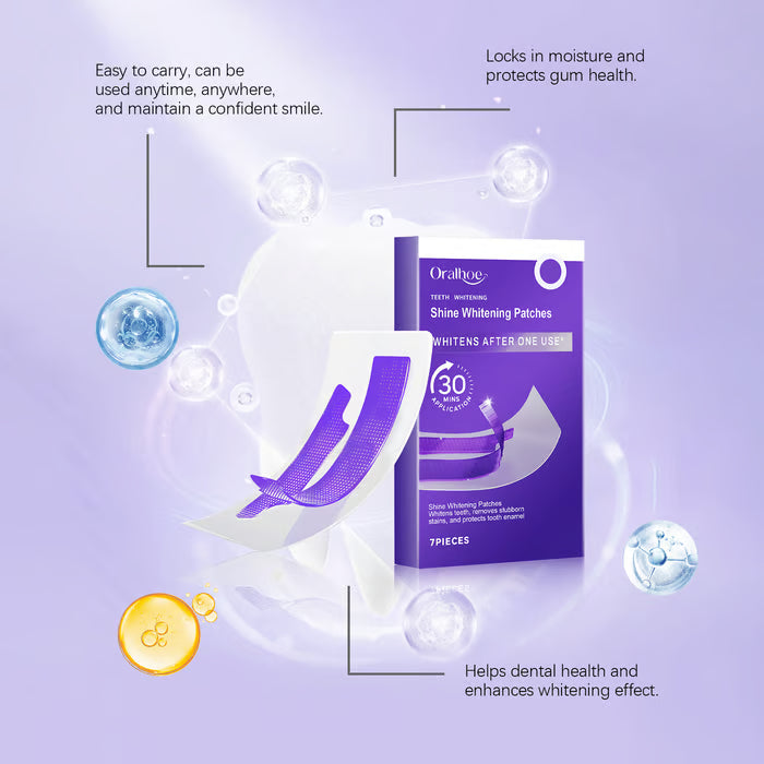 🔥Last Day 49% OFF 🦷30-Minute Teeth Whitening Strips