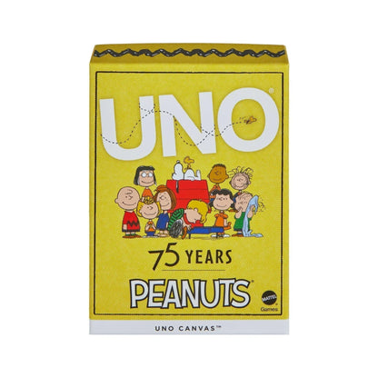 UNO Peanuts Peanuts Card Deck 75th Anniversary  Edition