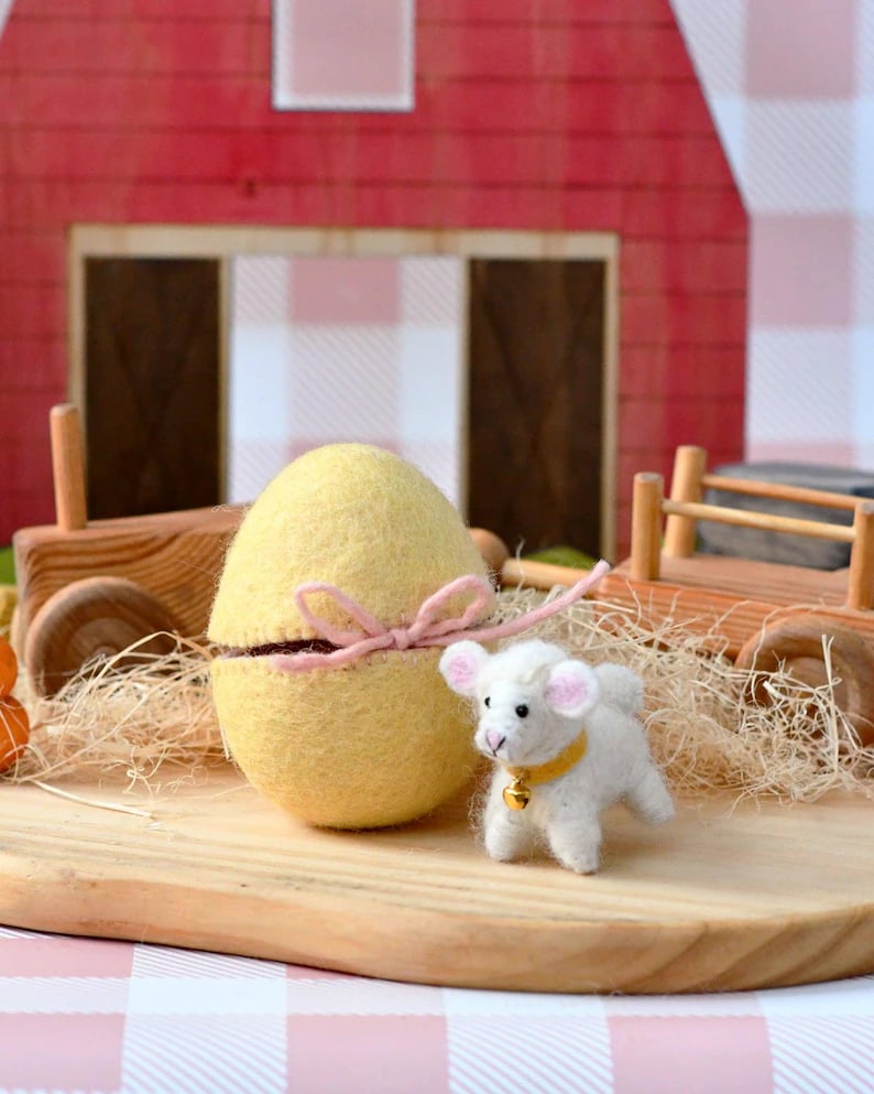 🐣2026 New Easter Arrivals - Surprise Easter Egg From Wool Felt