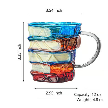 ⏰Christmas Limited Sale 49% OFF!!📚3D Painted Book Mug🍵