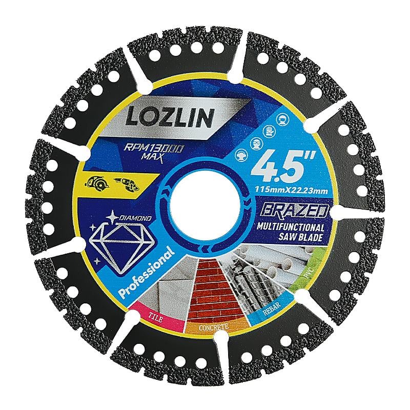 🛠️ Cut Any Material Instantly - 49% OFF- ✨ 4.5" Multi-Material Diamond Blade - Zero Compromise, Max Durability