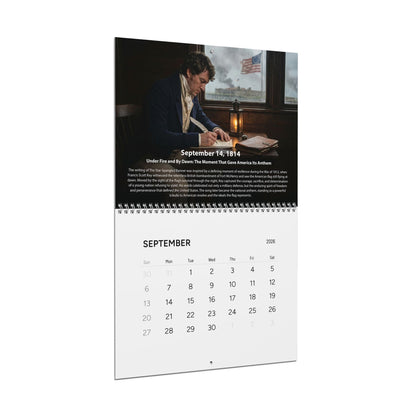 🔥Limited Edition, Only 100 Sets Left! -America's 250th Anniversary 2026 Calendar