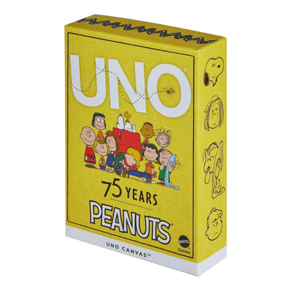 UNO Peanuts Peanuts Card Deck 75th Anniversary  Edition