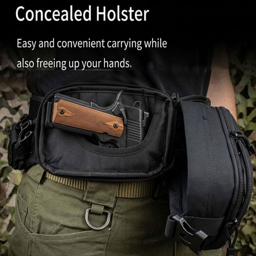 🔥Last Day 50% OFF - Multifunctional Concealed Carry Hip Bag with Rapid-Access Holster