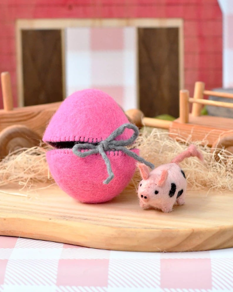🐣2026 New Easter Arrivals - Surprise Easter Egg From Wool Felt