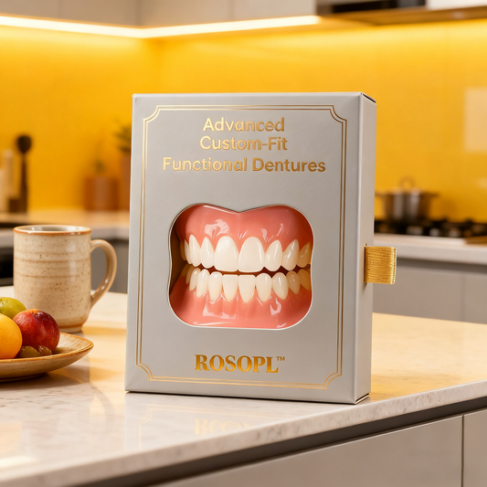 🌎Ends Today: 70% OFF! Custom-Fit Full Functional DenturesMake you more confident