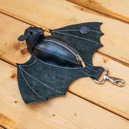 🦇Leather Bat Coin Purse