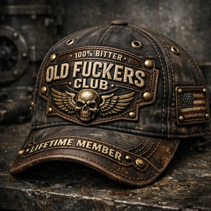 🎄Early Christmas 50% OFF❤️Old Fuckers Club-Vintage Baseball Cap🎁