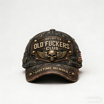 🎄Early Christmas 50% OFF❤️Old Fuckers Club-Vintage Baseball Cap🎁