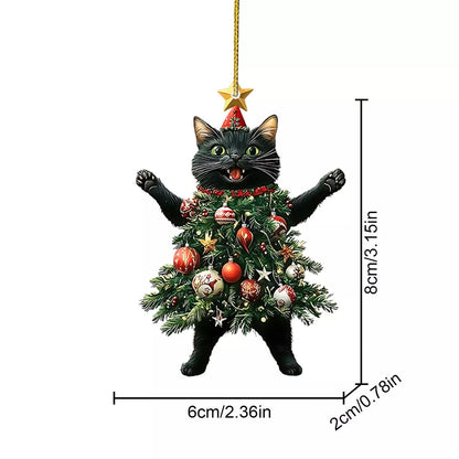 🐱Fun Black and White Cat Decoration