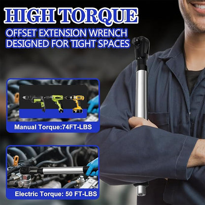 🔥Hot Sale 49% OFF🔥SnapFixMate 1/2in Wrench Extend Rod