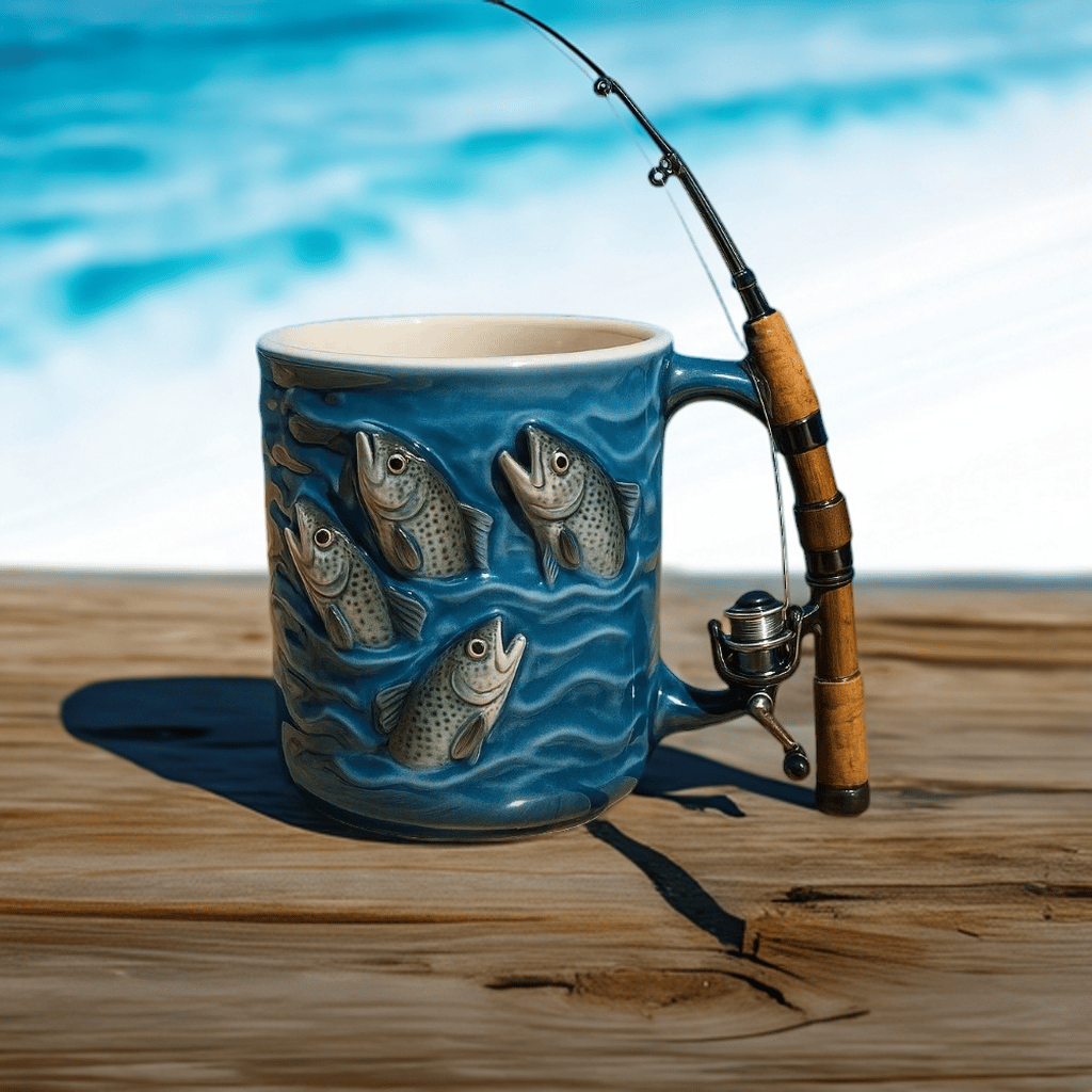 🎣 The Angler's Dream Ceramic Mug ☕️