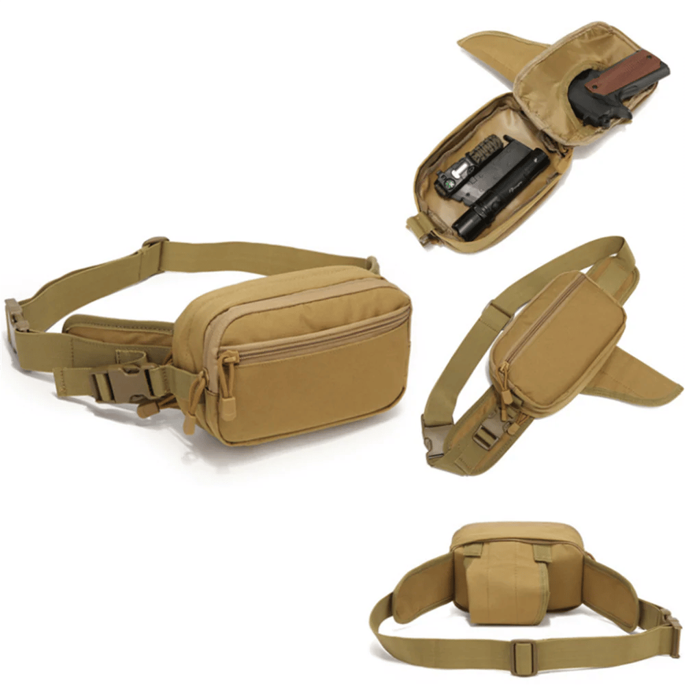 🔥Last Day 50% OFF - Multifunctional Concealed Carry Hip Bag with Rapid-Access Holster