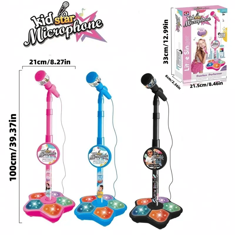 🔥𝑳𝑨𝑺𝑻 𝑫𝑨𝒀 𝟒𝟗% 𝑶𝑭𝑭 🎤 Kid Star Microphone