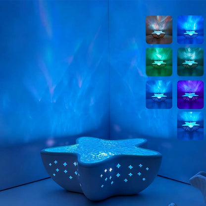 🌊🌟Starfish Ocean Wave Projector Light🎁✈️FREE SHIPPING✈️