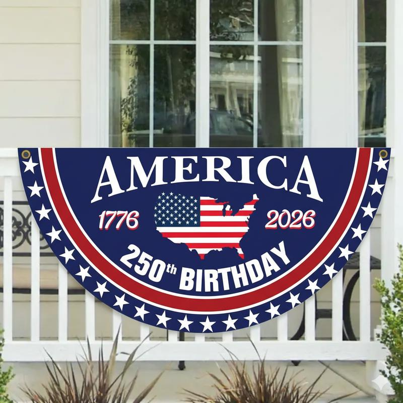 Flash Sale 60% OFF⭐Veteran Made - USA 250 YEARS COMMEMORATIVE BANNER （BUY 2 FREE SHIPPING)
